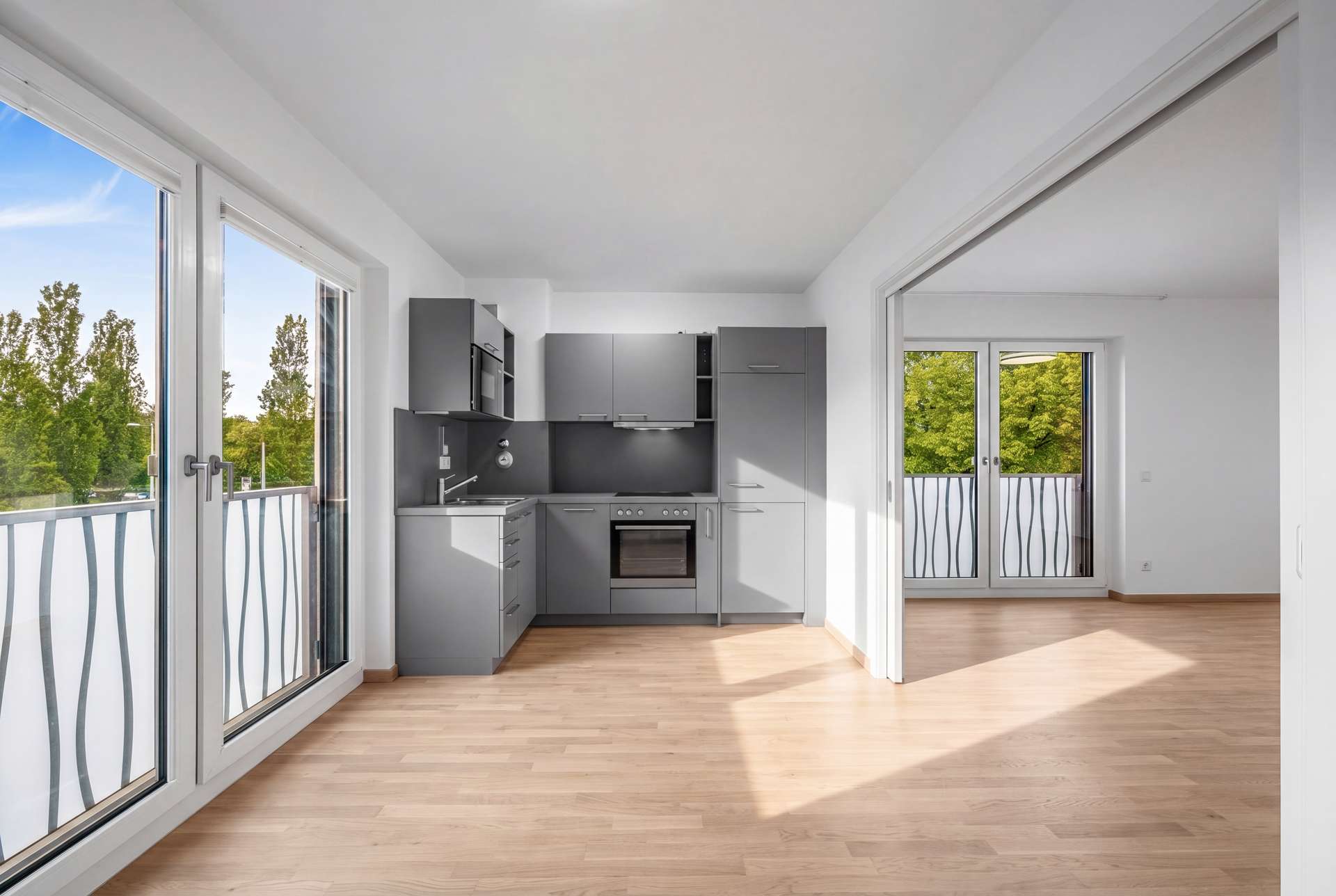 Hochwertige 3-Zimmer Wohnung mit zwei Master-Suiten