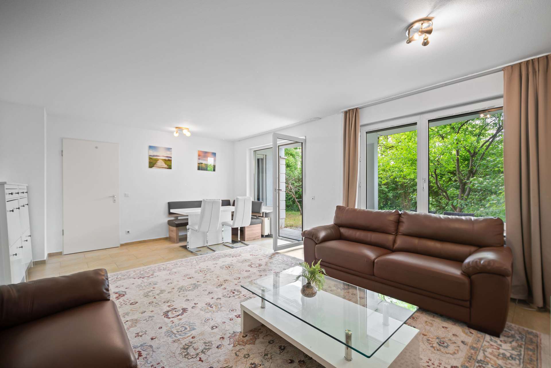 Großzügige Gartenwohnung mit traumhaftem Blick ins Grüne