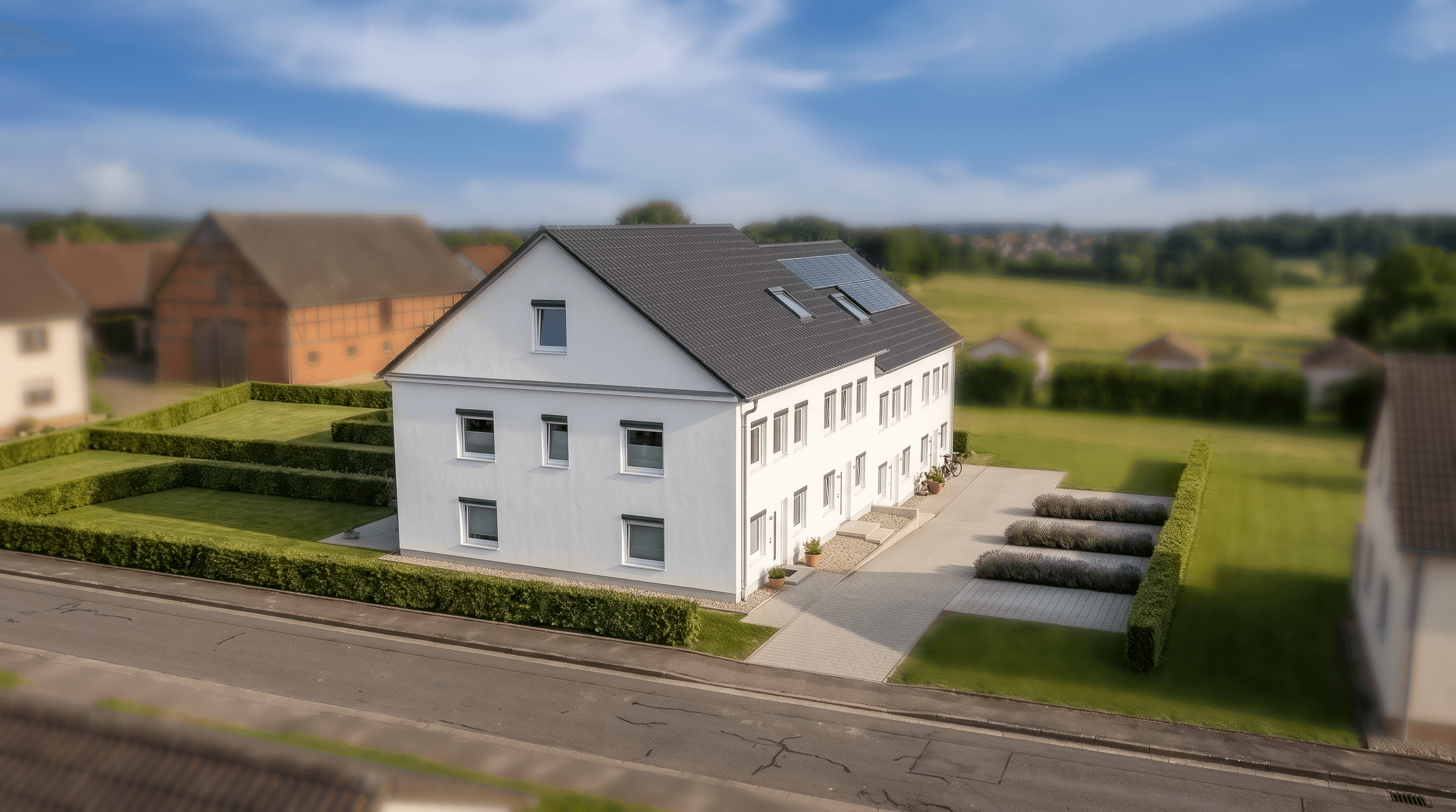 Bergkirchen/Strassenseite (KI generiert)