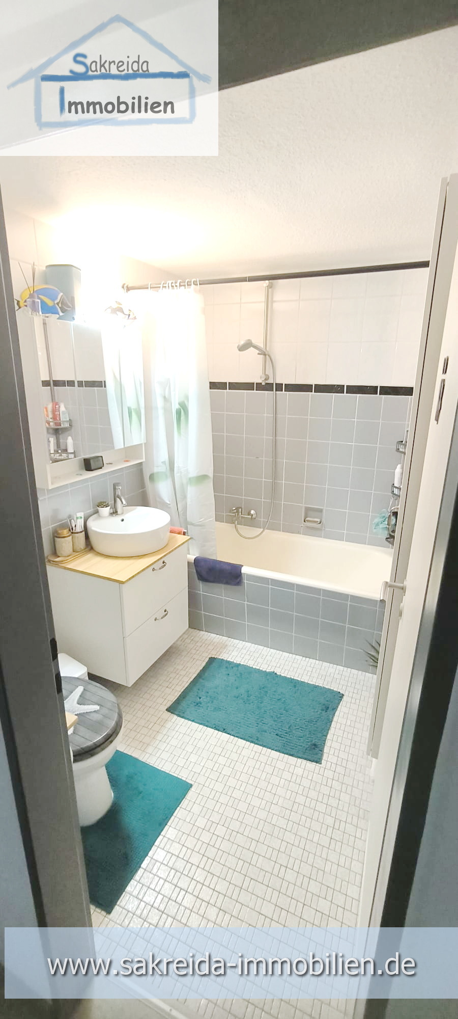 Ruhig wohnen. Zentral leben. 3-Zimmerwohnung mit Wohlfühlfaktor – Kauf in Dreieich – 8_Bad_ETW_Sprendlingen (8/10)
