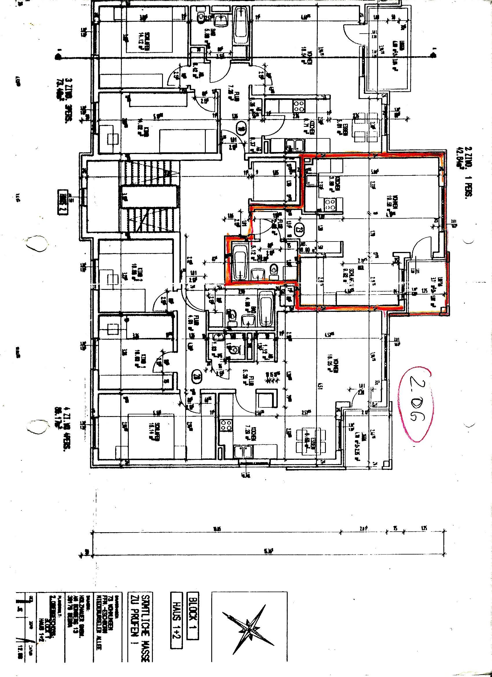Schön gelegene 1,5 Zimmer Wohnung in Eschborn – Kauf in Eschborn – Originalgrundriss.jpg (5/5)