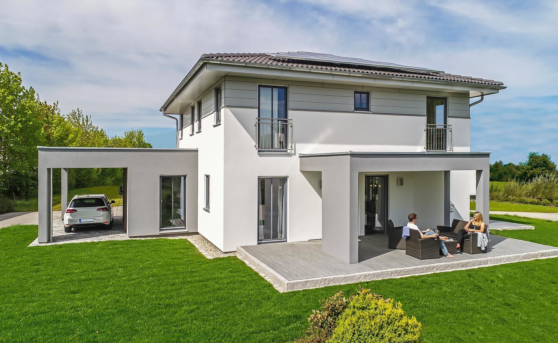 Bauen Sie mit dem Testsieger ihr Effizienzhaus 40 Plus – Kauf in Bad Soden-Salmünster – musterhaus-haas-mh-falkenberg-150-sued-west (8/14)