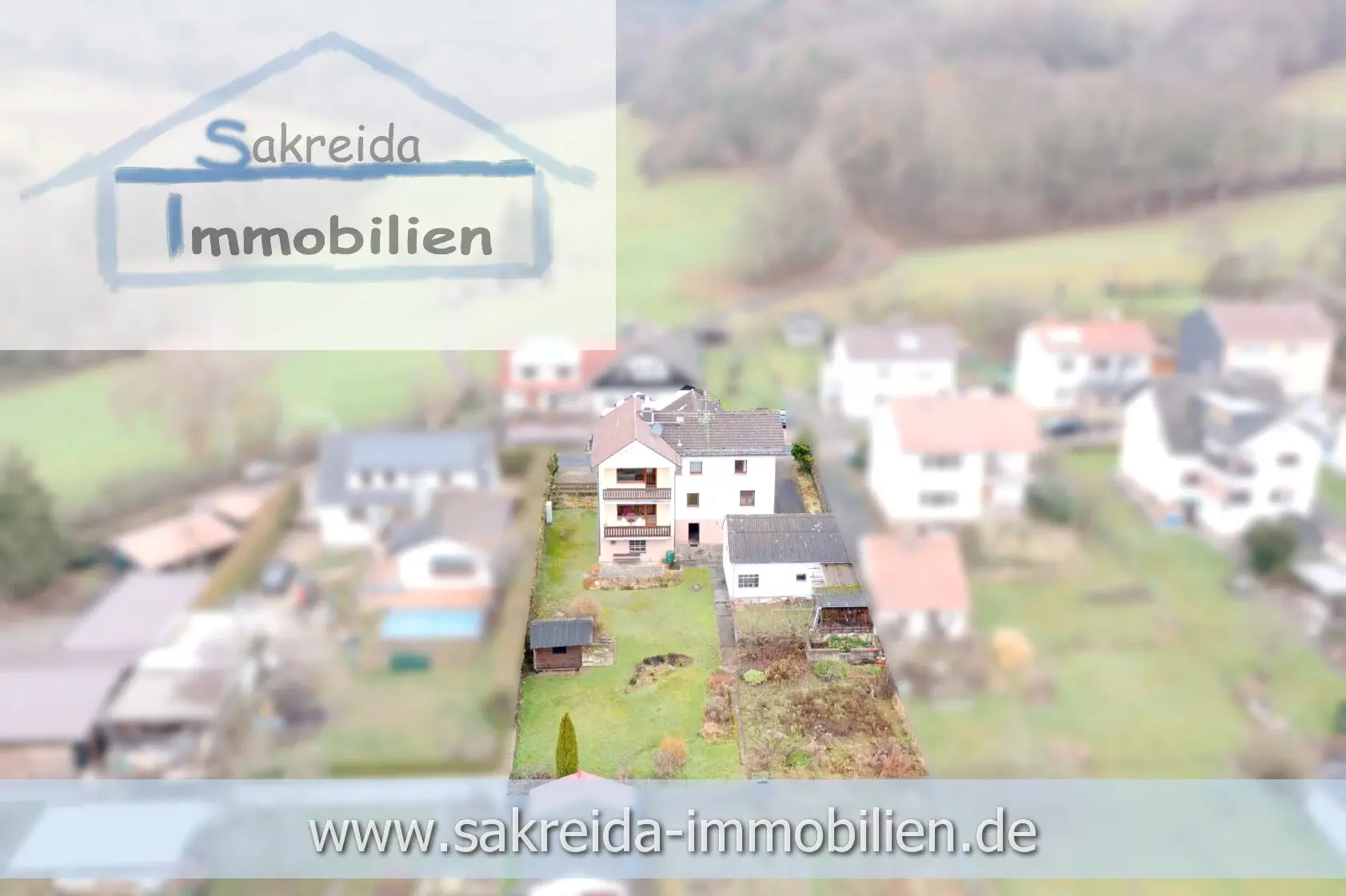 „Ihr Traumhaus in Biebergemünd – Modernisiertes Zweifamilienhaus mit Garten “ – Kauf in Biebergemünd – 22_Luftaufnahme_2-Familienhaus (42/43)