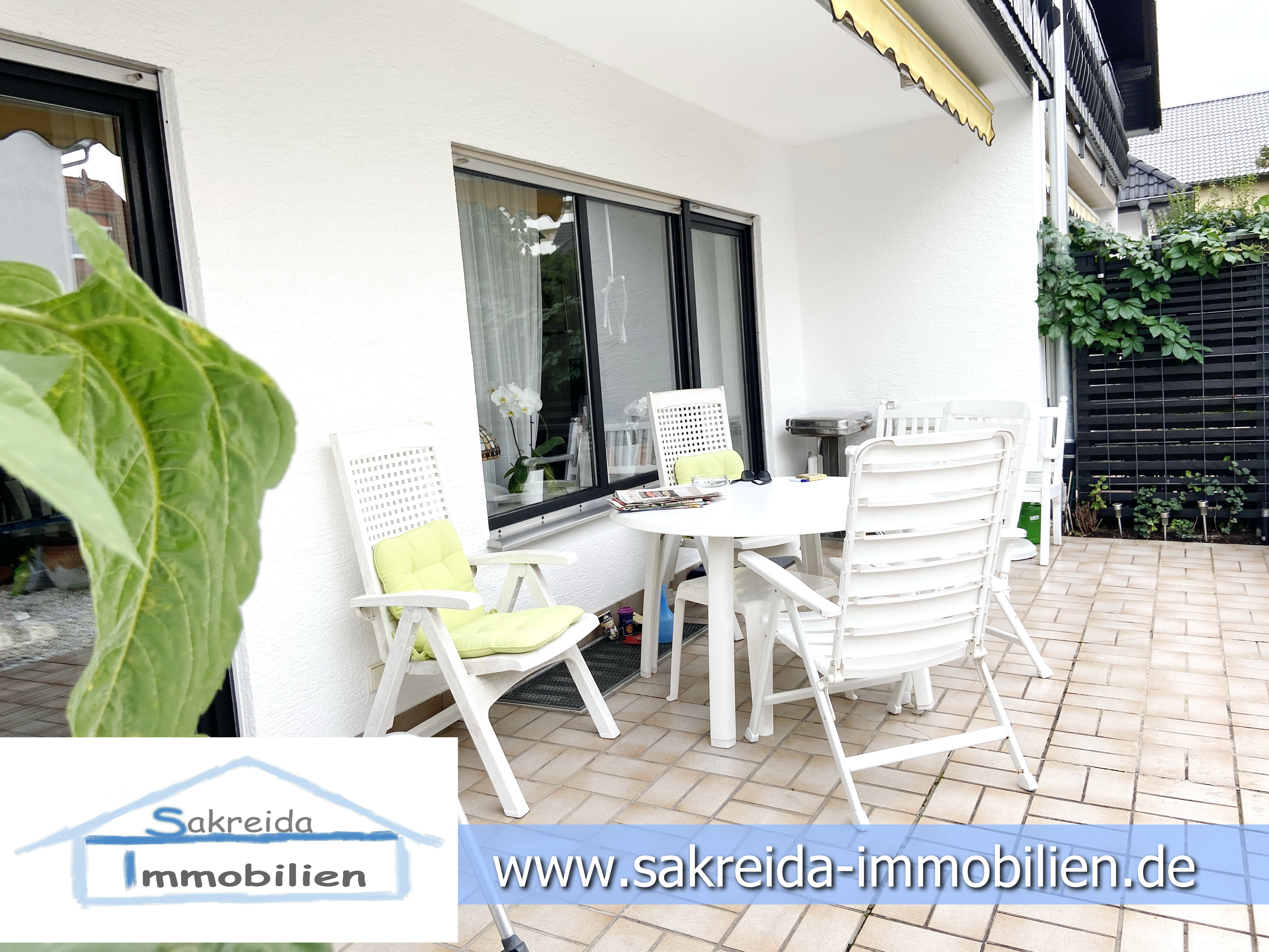 Sehr schöne Erdgeschosswohnung in Hanau mit kleinem Garten – Kauf in Hanau – 11_Terrasse (10/11)