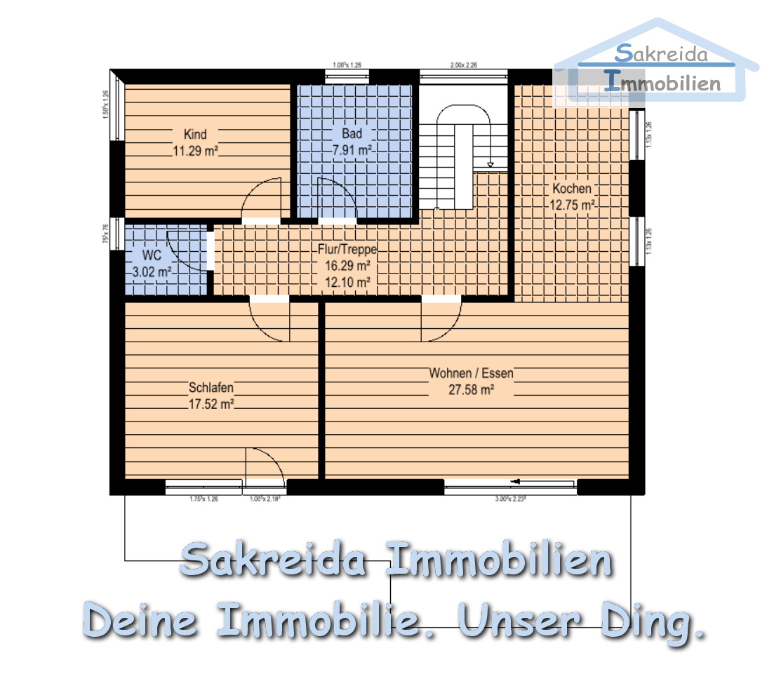 Sonniges Zuhause mit Weitblick – modernisiert, hell & bereit für neue Geschichten – Kauf in Gerbach – 16_Grundriss Obergeschoss (34/36)