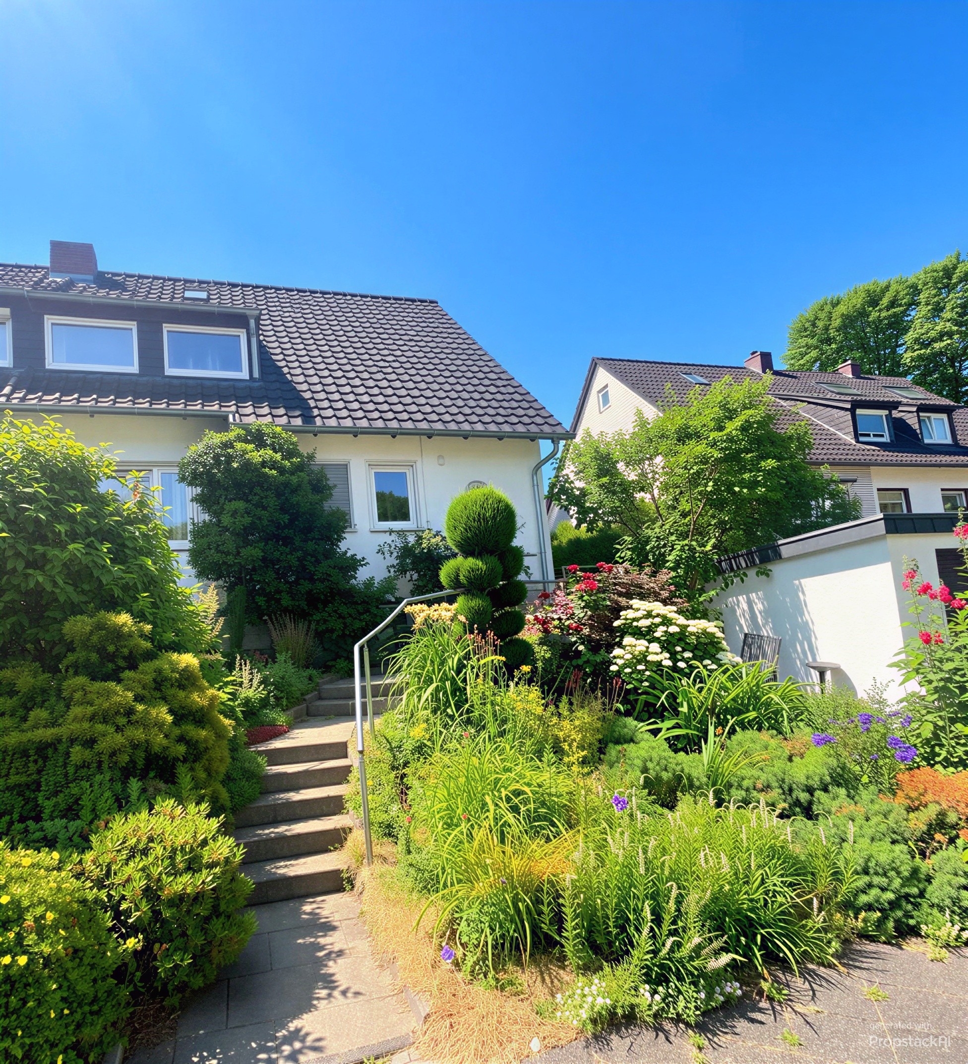 Modernisiert, sonnig, grün: DHH mit PV, Wintergarten & herrlichem Garten in ruhiger Lage - Bild 3