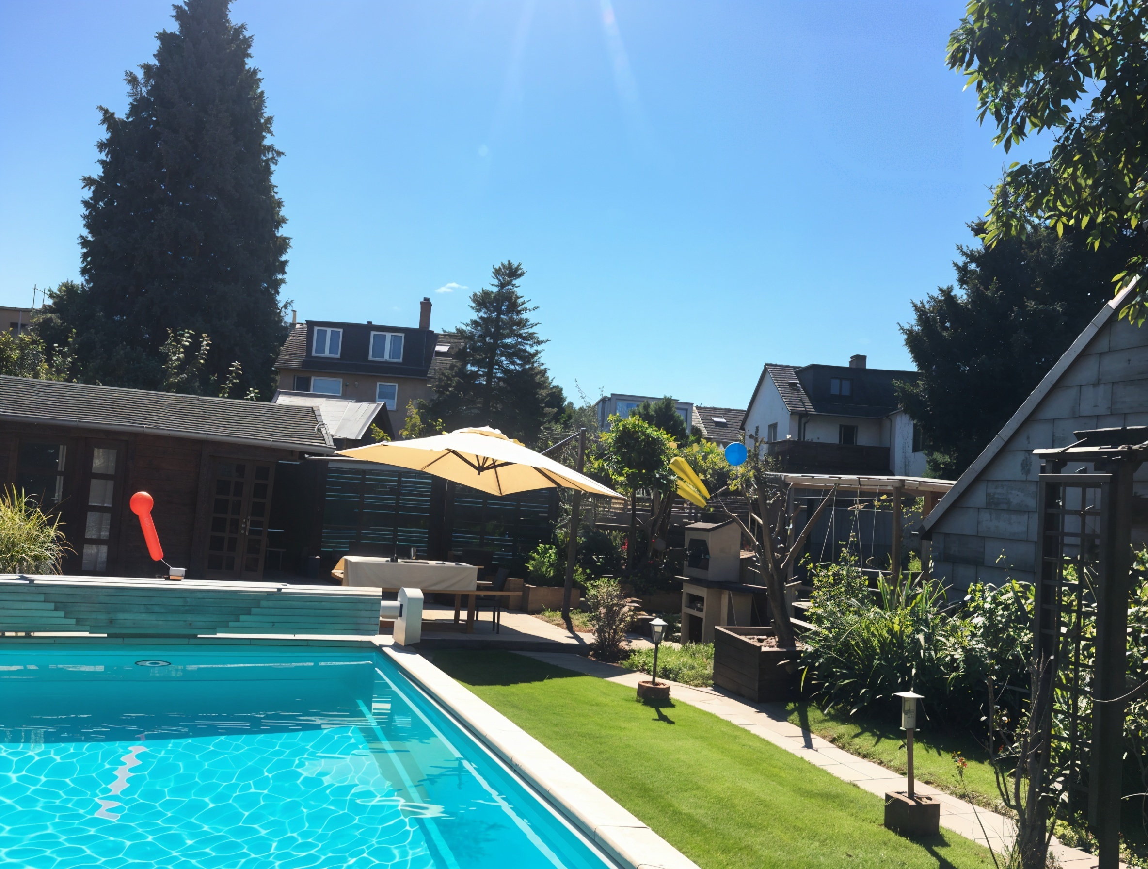 Generationenverbindend - 3-Familienhaus Pool, Garagen & viel Platz für alle - Bild 2