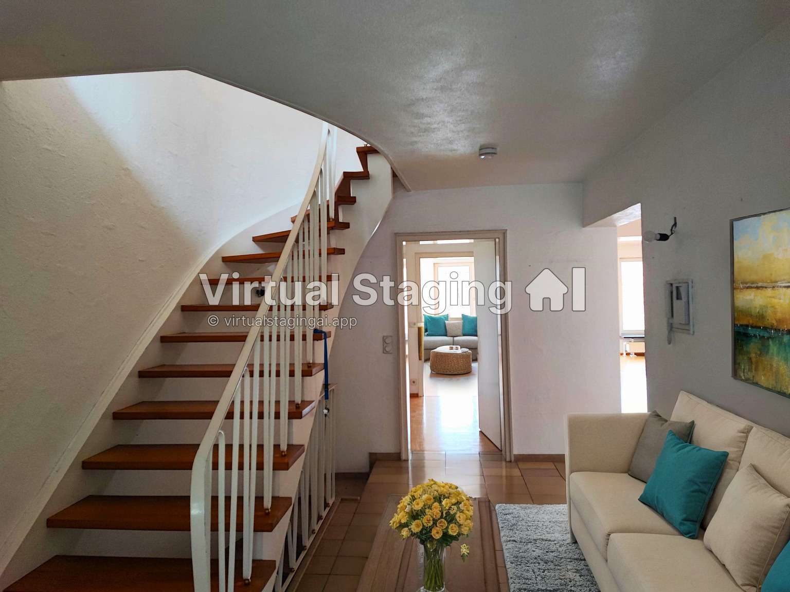 Eingangsbereich Virtual Staging 