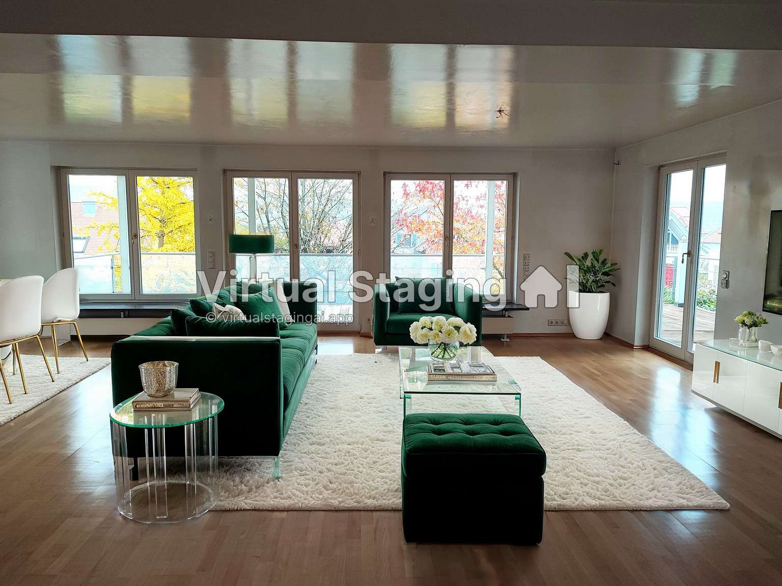 Wohnzimmer EG Virtual Staging 