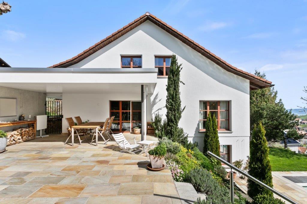 QUELLENWEG  6 - HEIDEN – VERKAUF - Außenansicht Terrasse