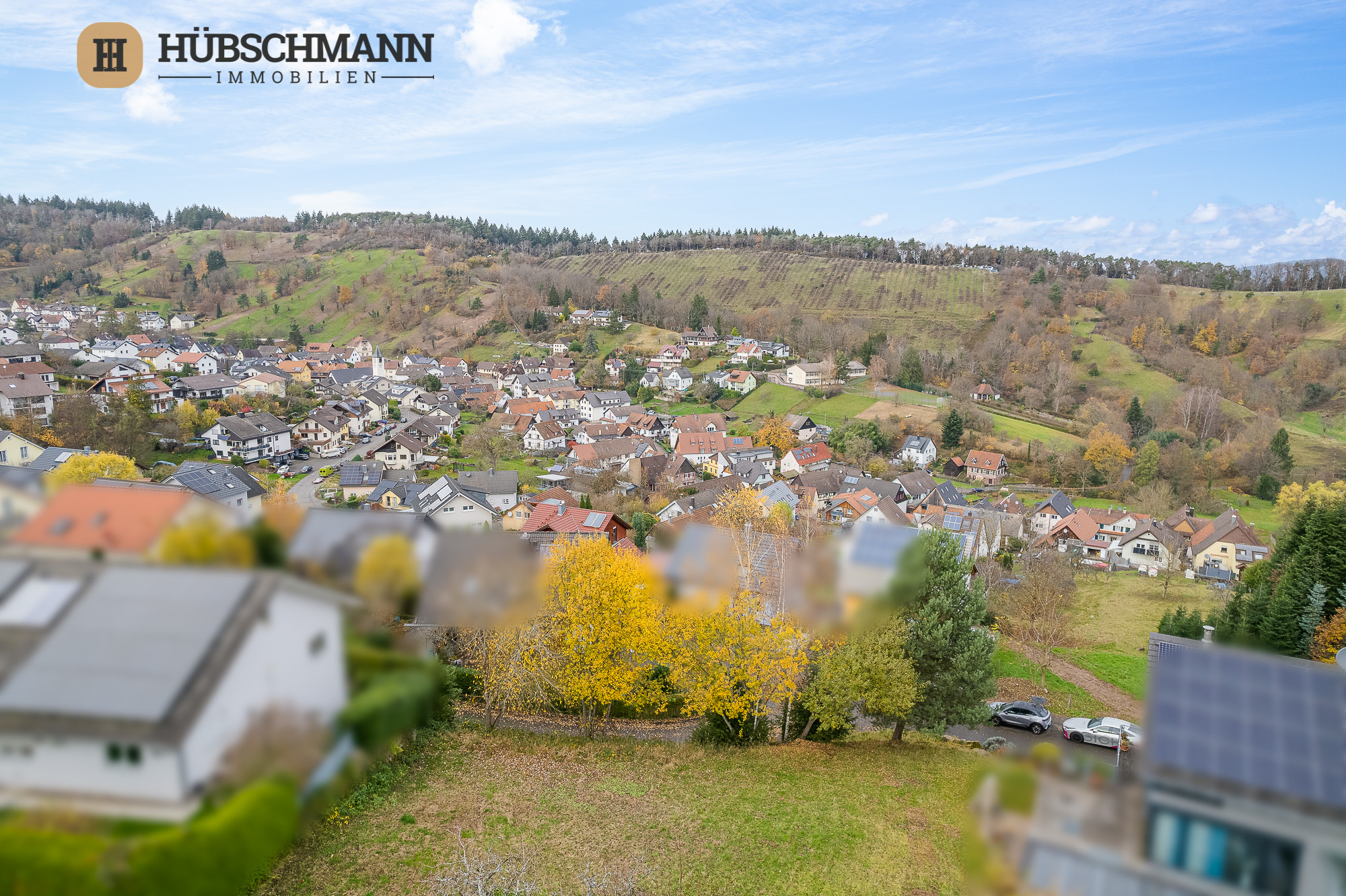Baugrundstück in Staufenberg mit unverbaubarem Panoramablick ins Grüne *provisionsfrei*
