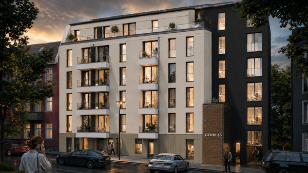 Neubau Apartment im Nibelungenkiez, Kapitalanlage mit Erstvermietungsgarantie, Einbauküche
