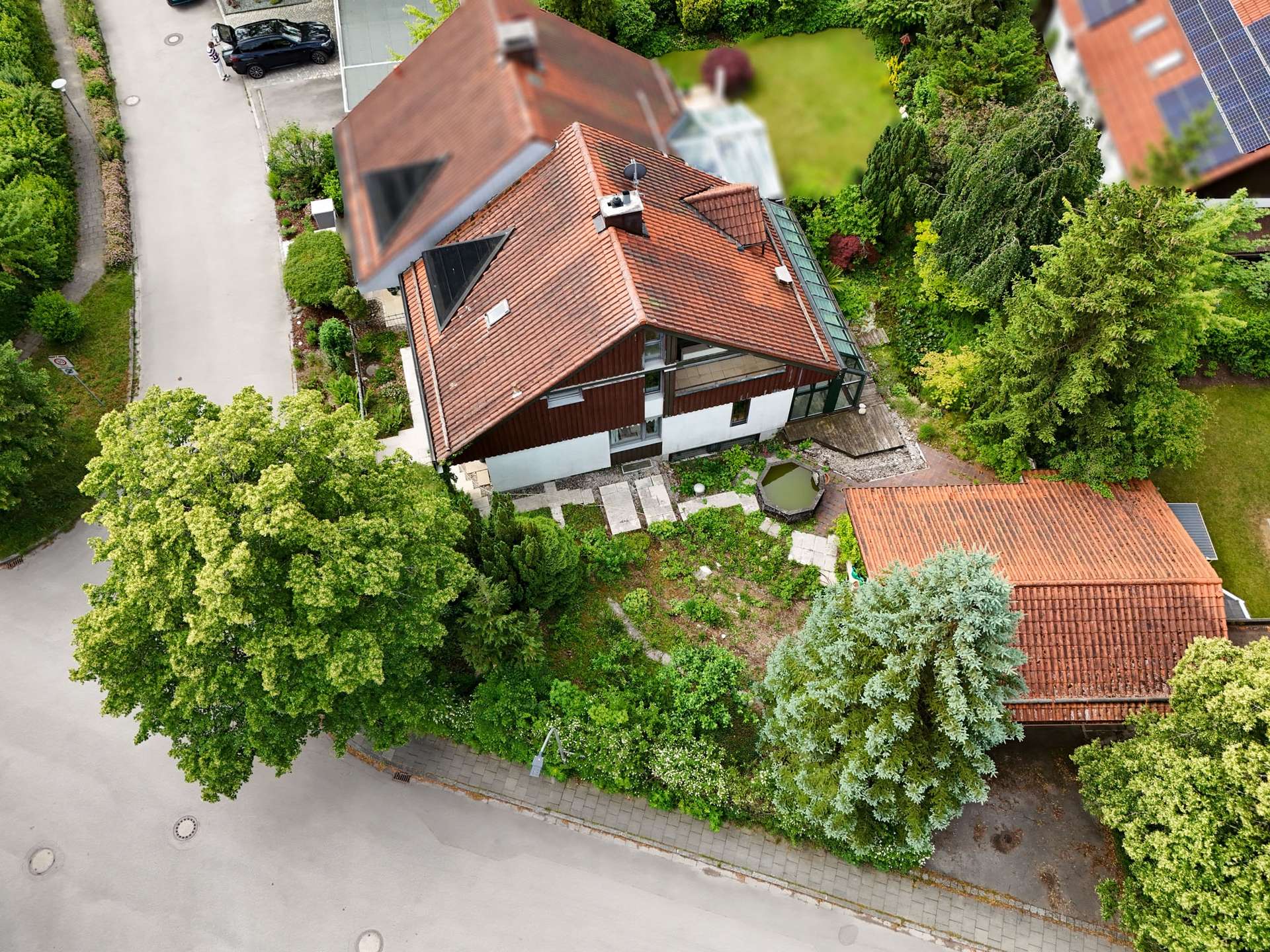 Ansicht von oben