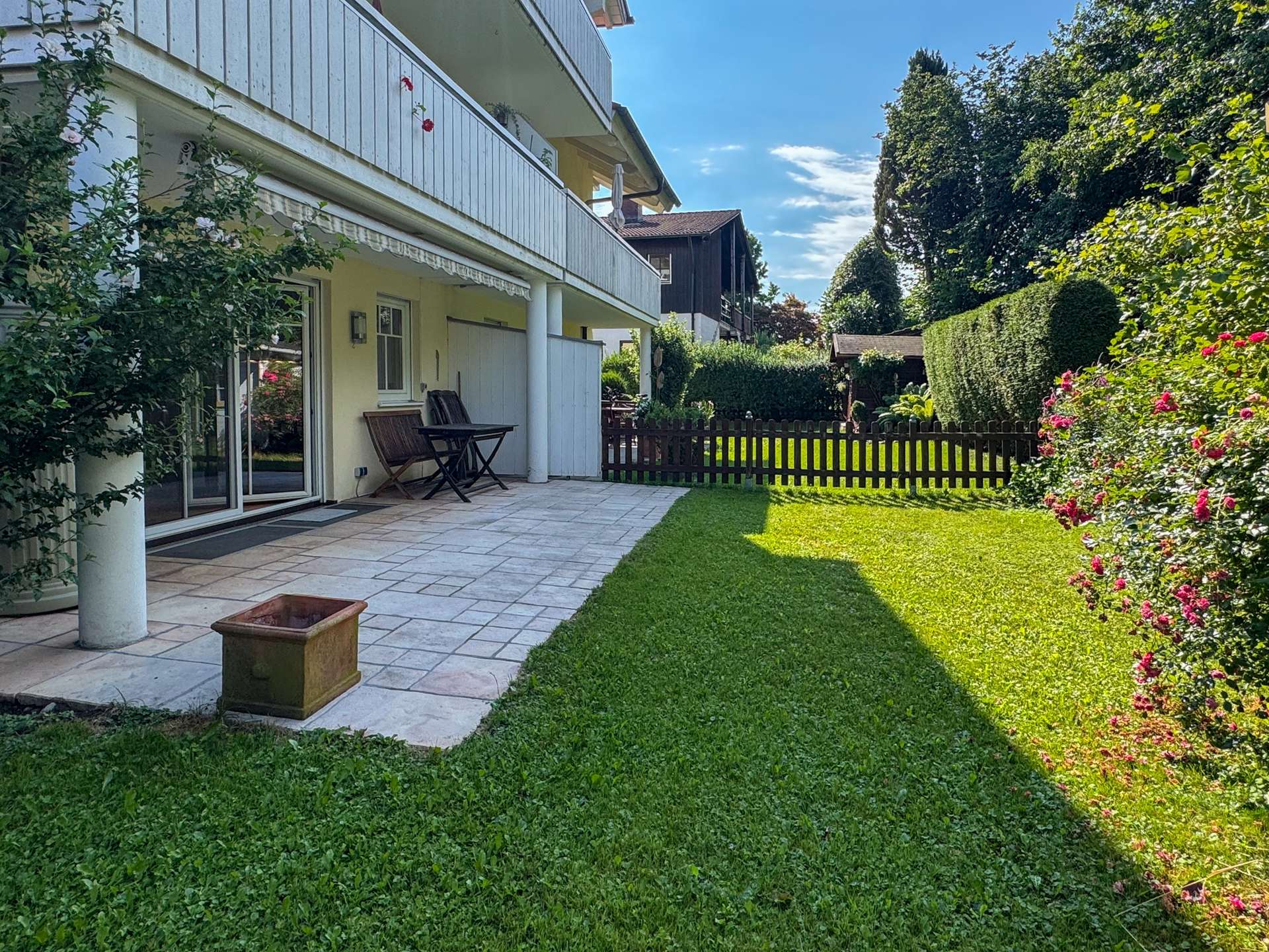 Terrasse + Garten