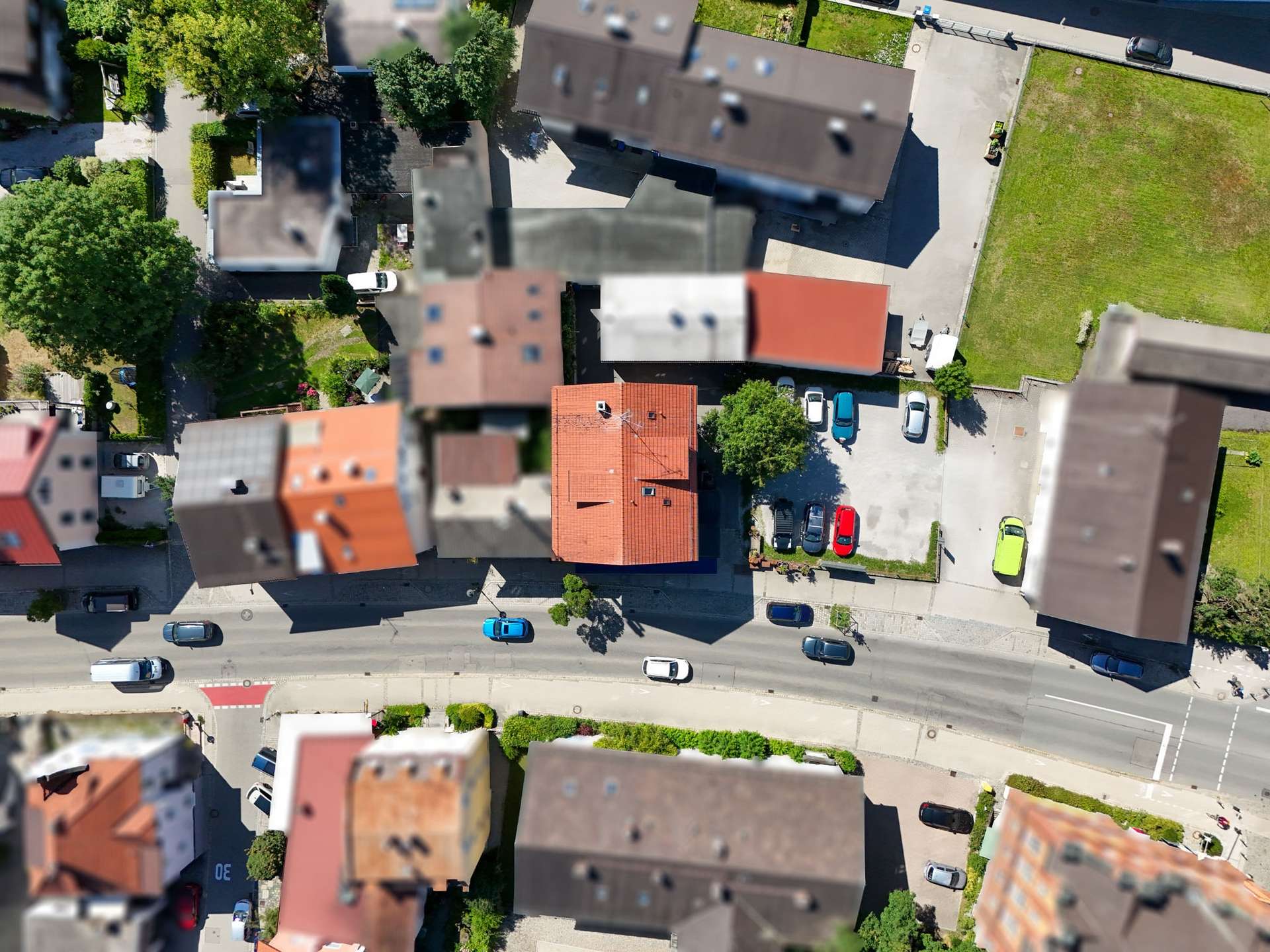 Ansicht von oben 