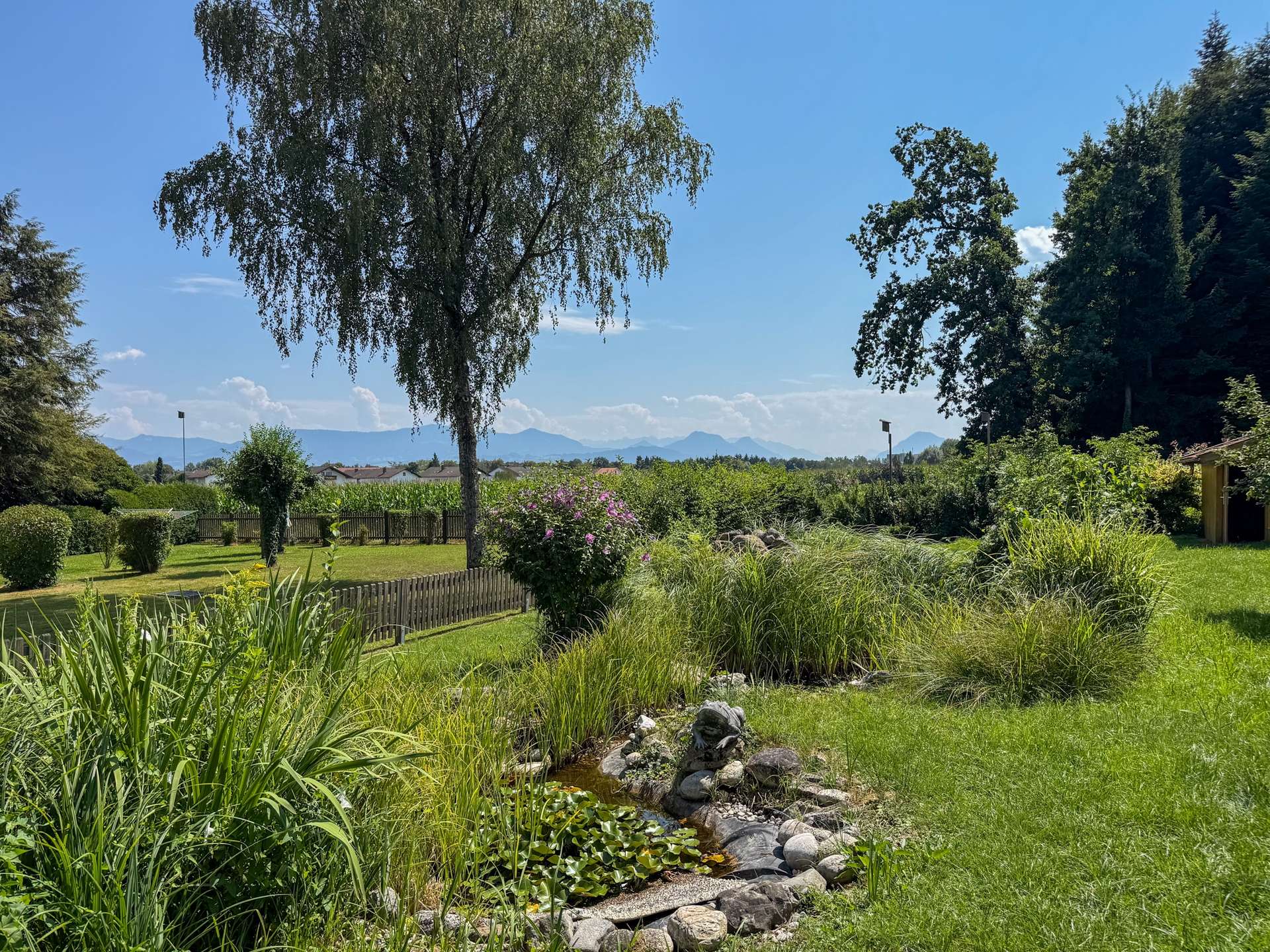 Ausblick von der Terrasse