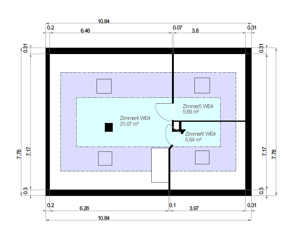 Grundriss: Dachgeschoss 2