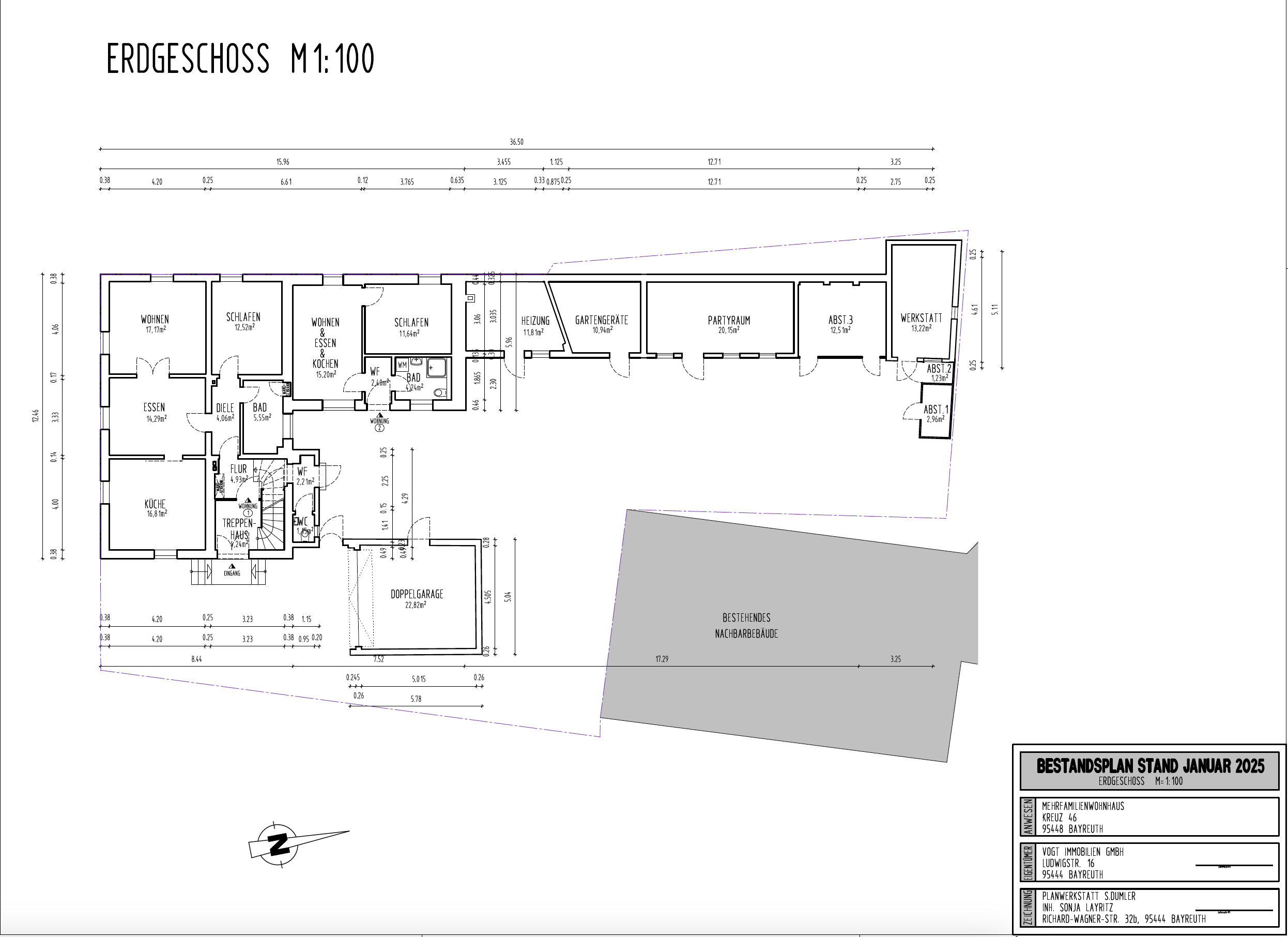 Grundriss Erdgeschoss