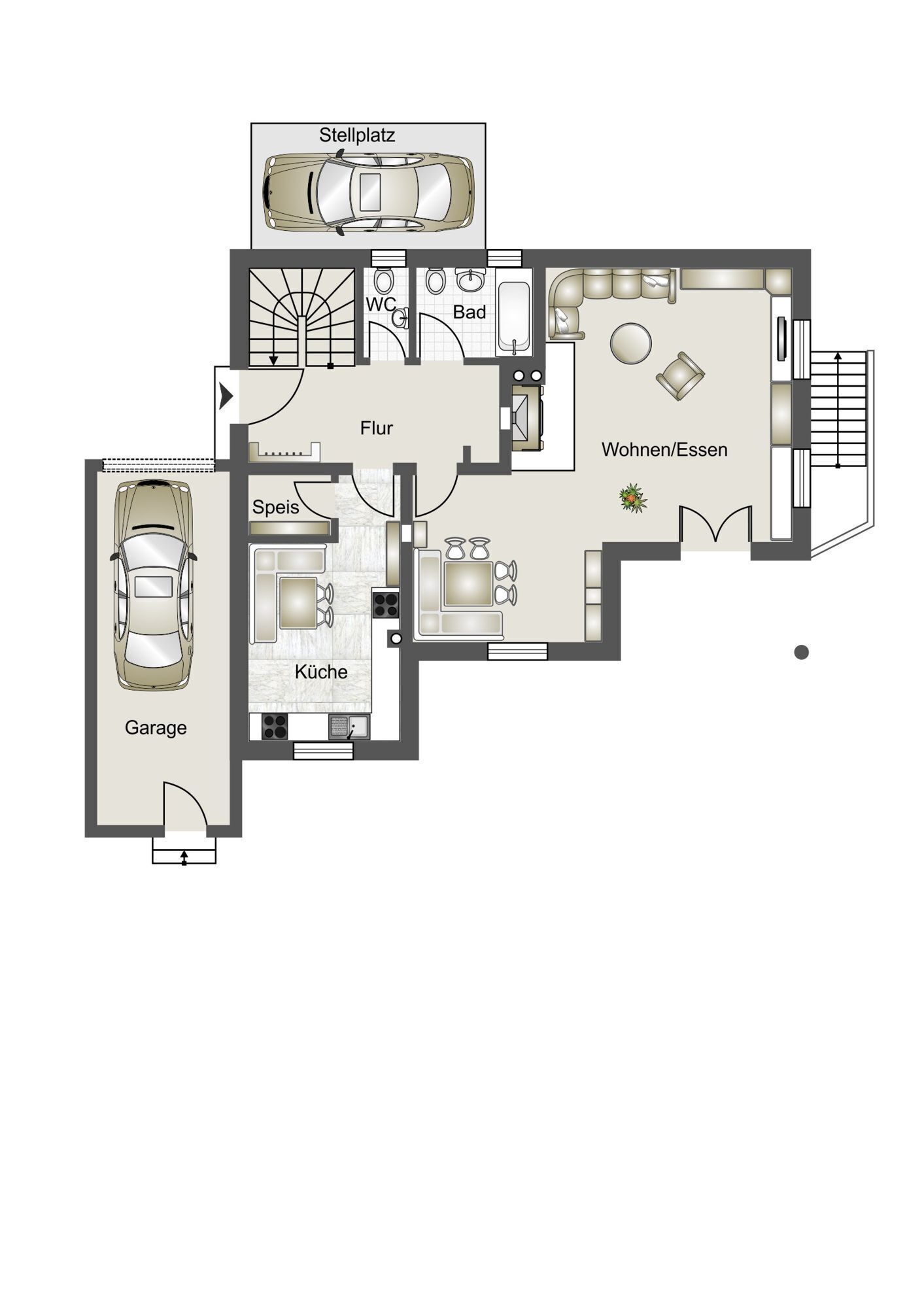 Grundriss Erdgeschoss