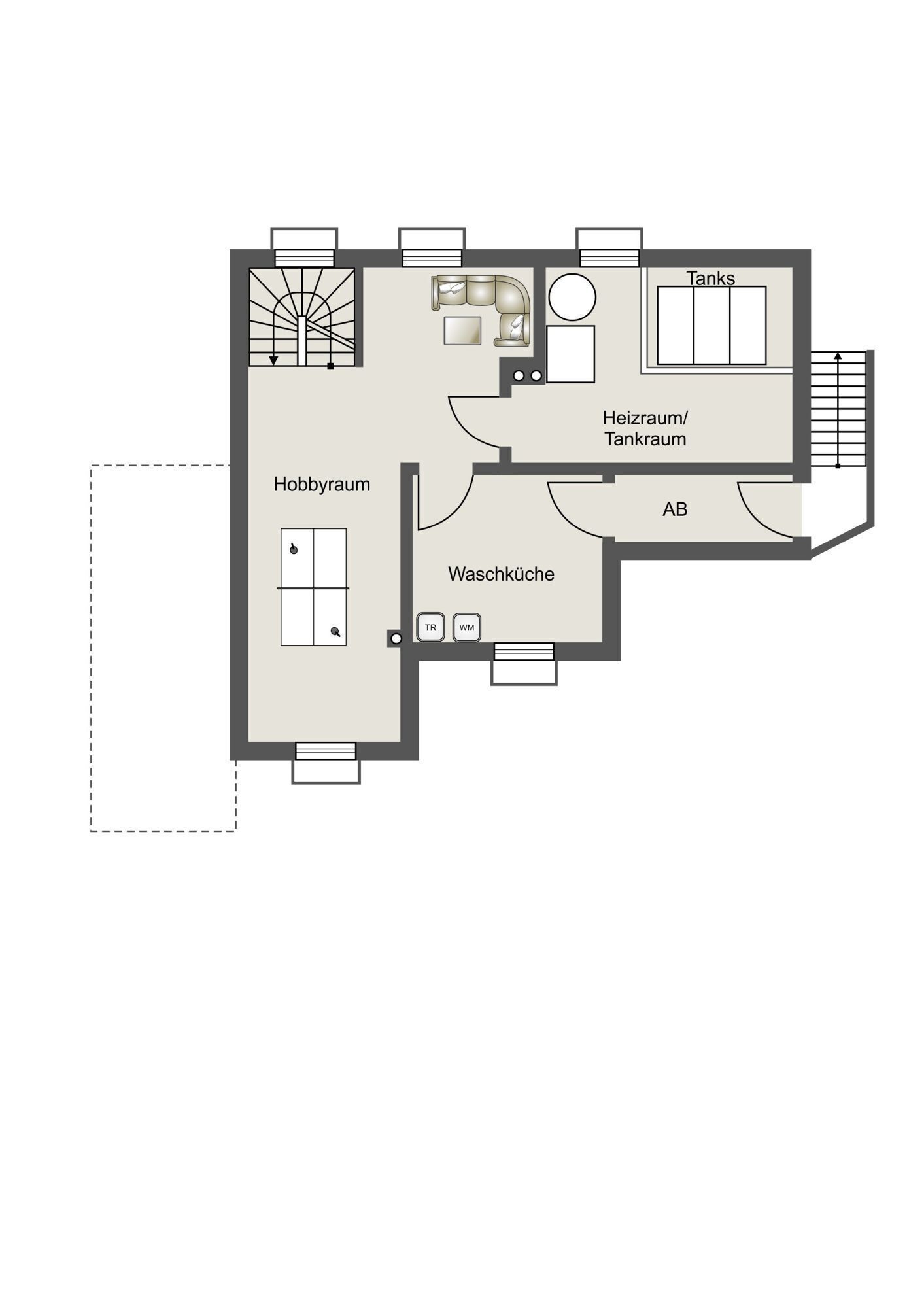 Grundriss Kellergeschoss