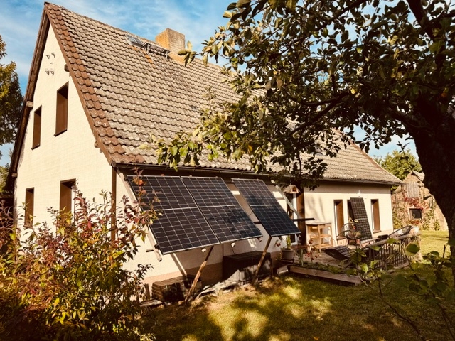 eine Terrassenseite