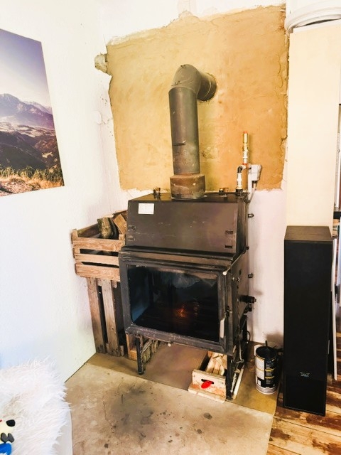 mit wasserführendem Kamin