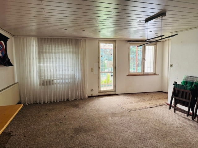 ...in den großen Wohnraum