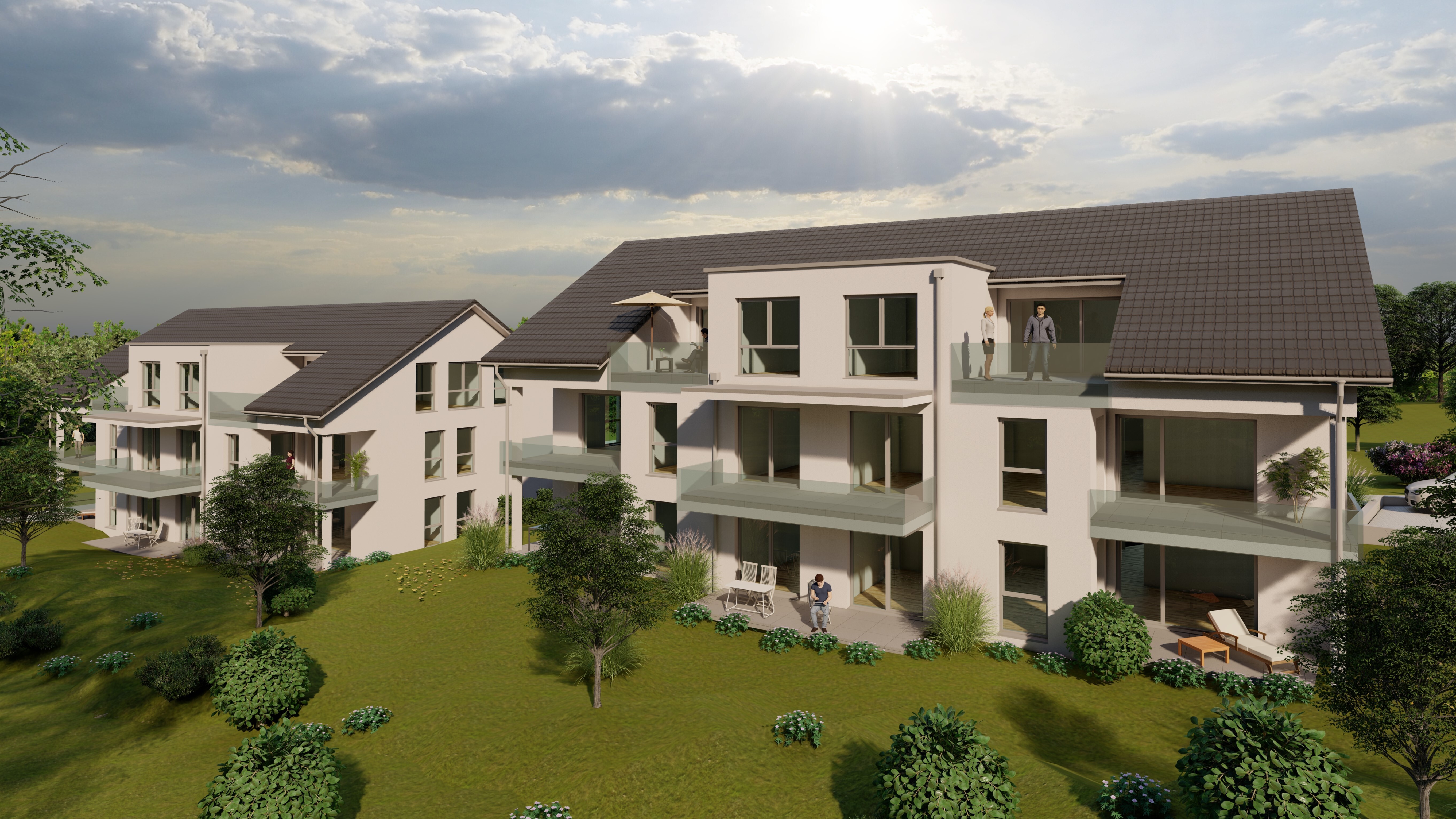 +++Neubau Lupinenweg+++ Exklusive Gartenwohnung am Pfuhler Kapellenberg (WHG-NR.11)