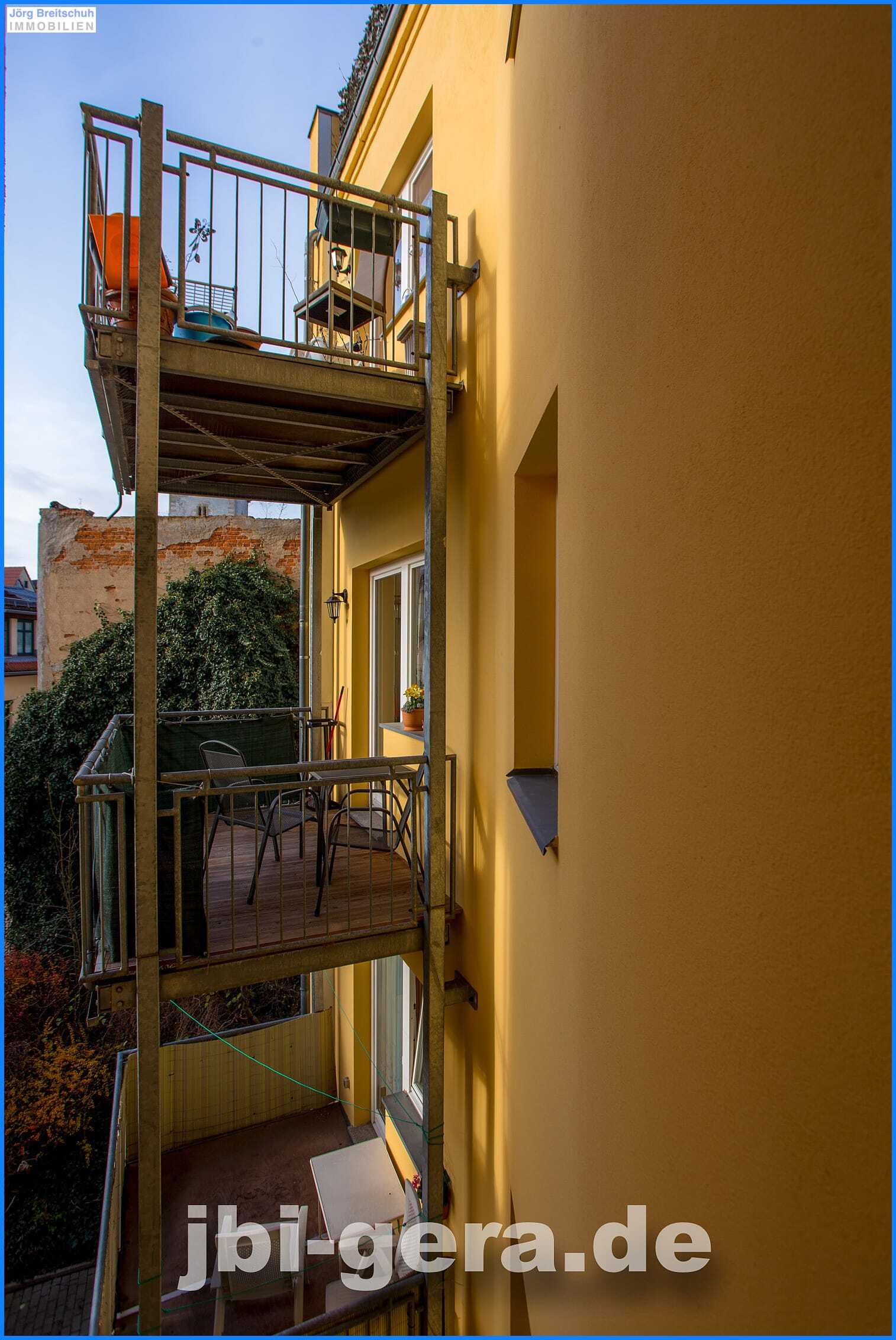 Ansicht Balkone