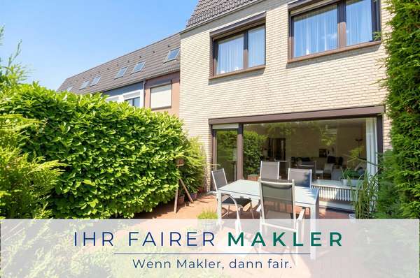 Charmantes Reihenmittelhaus mit Garage in bester Lage von Stuhr