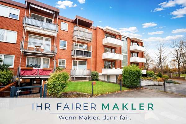 Top gepflegte 2,5-Zimmer Wohnung im Hochparterre in Bremen-Findorff