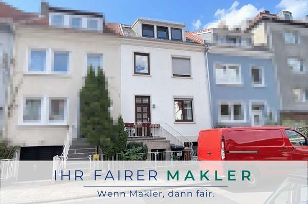 Charmantes Zweifamilienhaus (1 Einheit frei) in bester Lage in der Bremer Neustadt / Buntentor