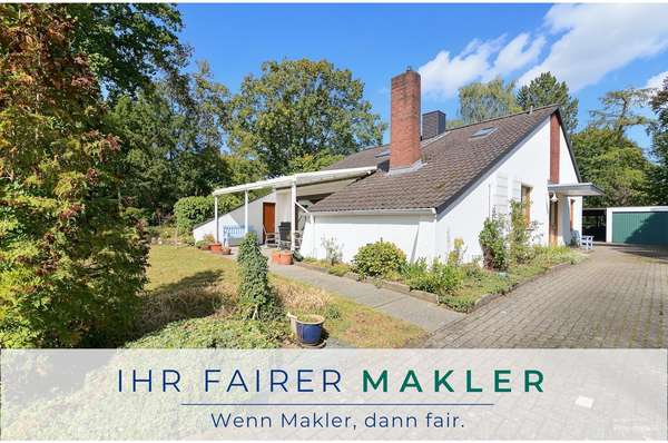 Charmanter Bungalow mit ausgebauten Dachgeschoss – Garage – Carport in guter Lage von Sandhausen