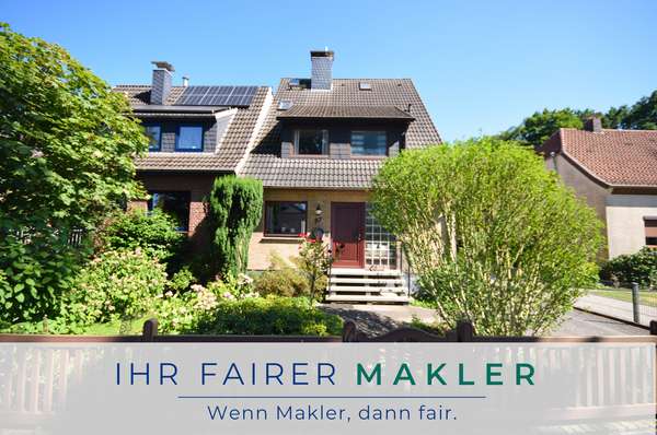 **Preissenkung** Großzügige Doppelhaushälfte mit Garage in Burg-Grambke