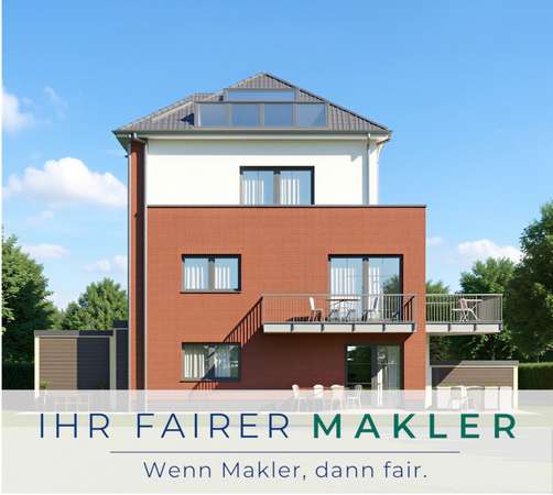 ** Baubeginn erfolgt ** Energie A! Exklusives 3-Zimmer Penthouse in bester Lage von Lilienthal