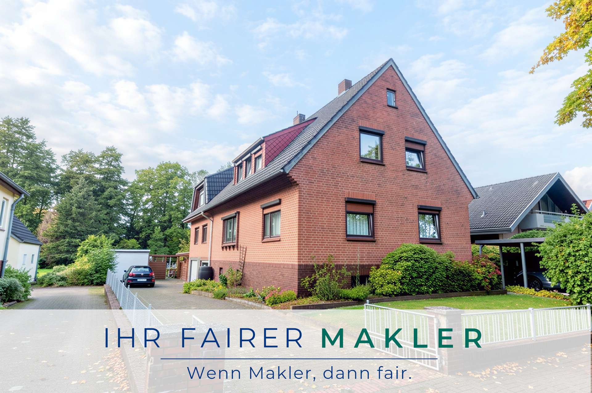 ** Neuer Preis ** Charmante Zweifamilien-Doppelhaushälfte in bester Lage von Weyhe-Leeste