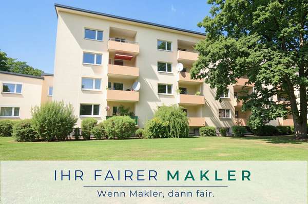 **Fernwärme ** Top gepflegte 3-Zimmer Wohnung in bester Lage in der Gartenstadt-Süd