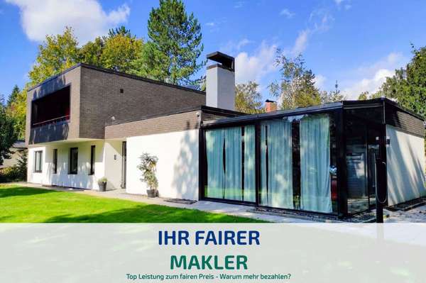 Traumhafte Architektenvilla – zeitgenössische Wohnkultur auf ruhigem Grundstück – saniert 2013