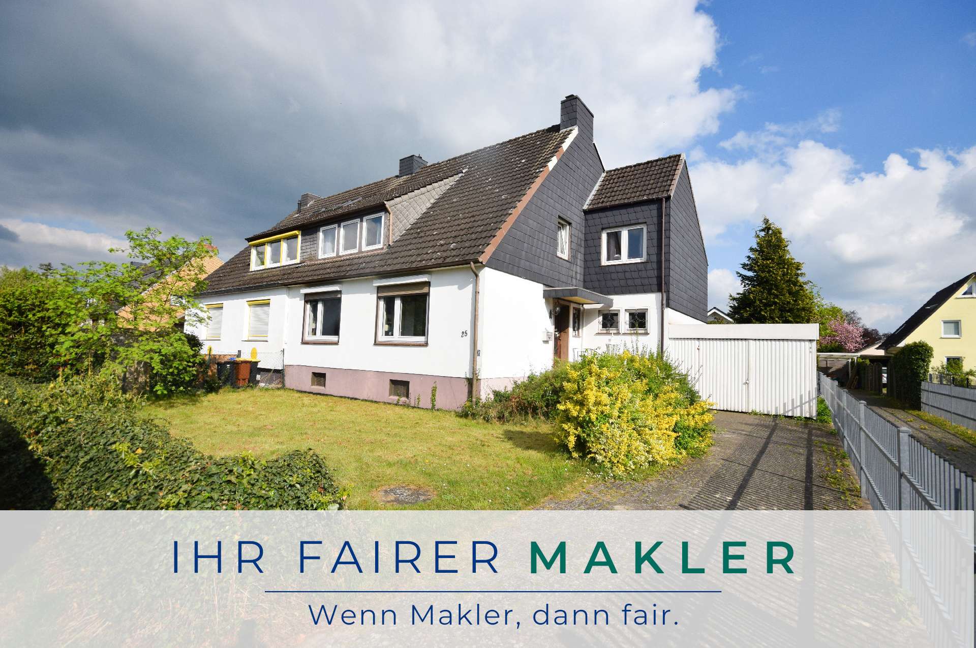 **Preissenkung** In bester Lage – Große Doppelhaushälfte auf einem 551m² großen Grundstück
