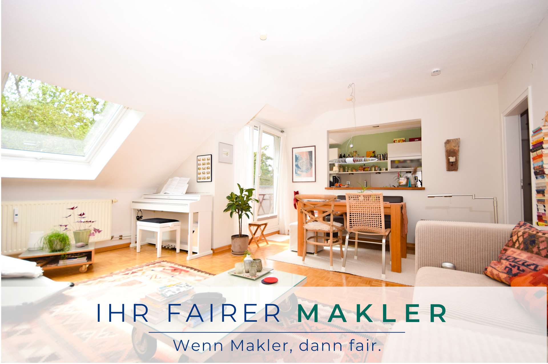 Charmante 3-Zimmer Dachgeschosswohnung in bester Lage – Bremen Hulsberg