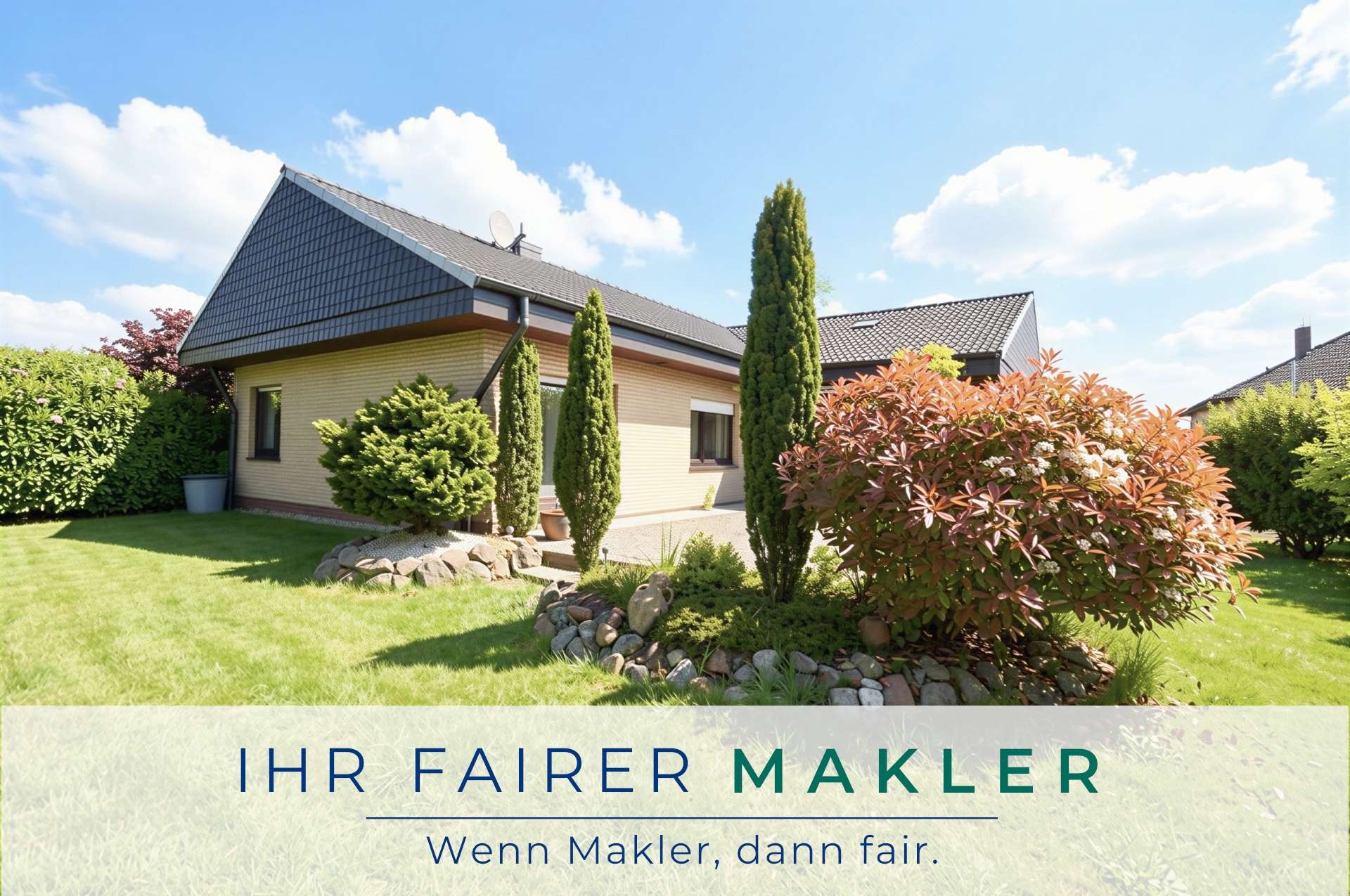 **Wohnen auf einer Ebene – Attraktiver Bungalow auf großzügigem Grundstück in Bassum**
