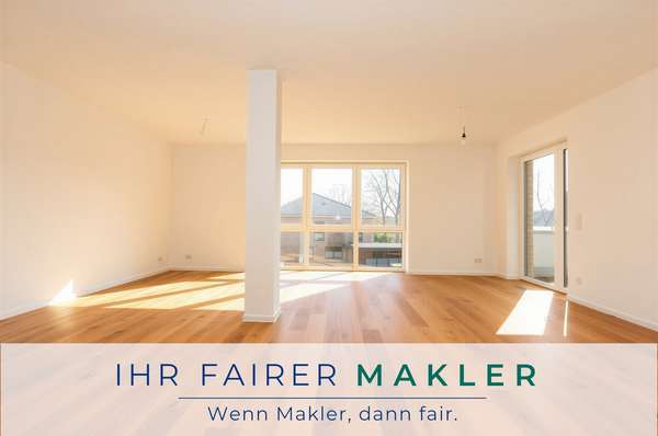 Energie A+! Exklusive 3-Zimmer Wohnung in bester Lage im Zentrum von Lilienthal