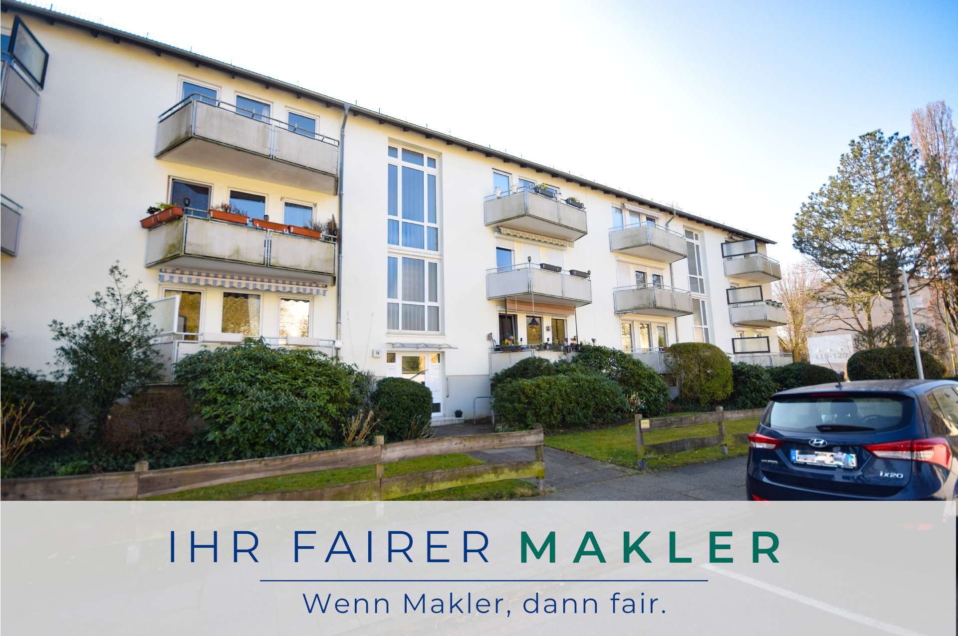 Helle und freundliche Wohnung im Hochparterre in Bremen-Riensberg