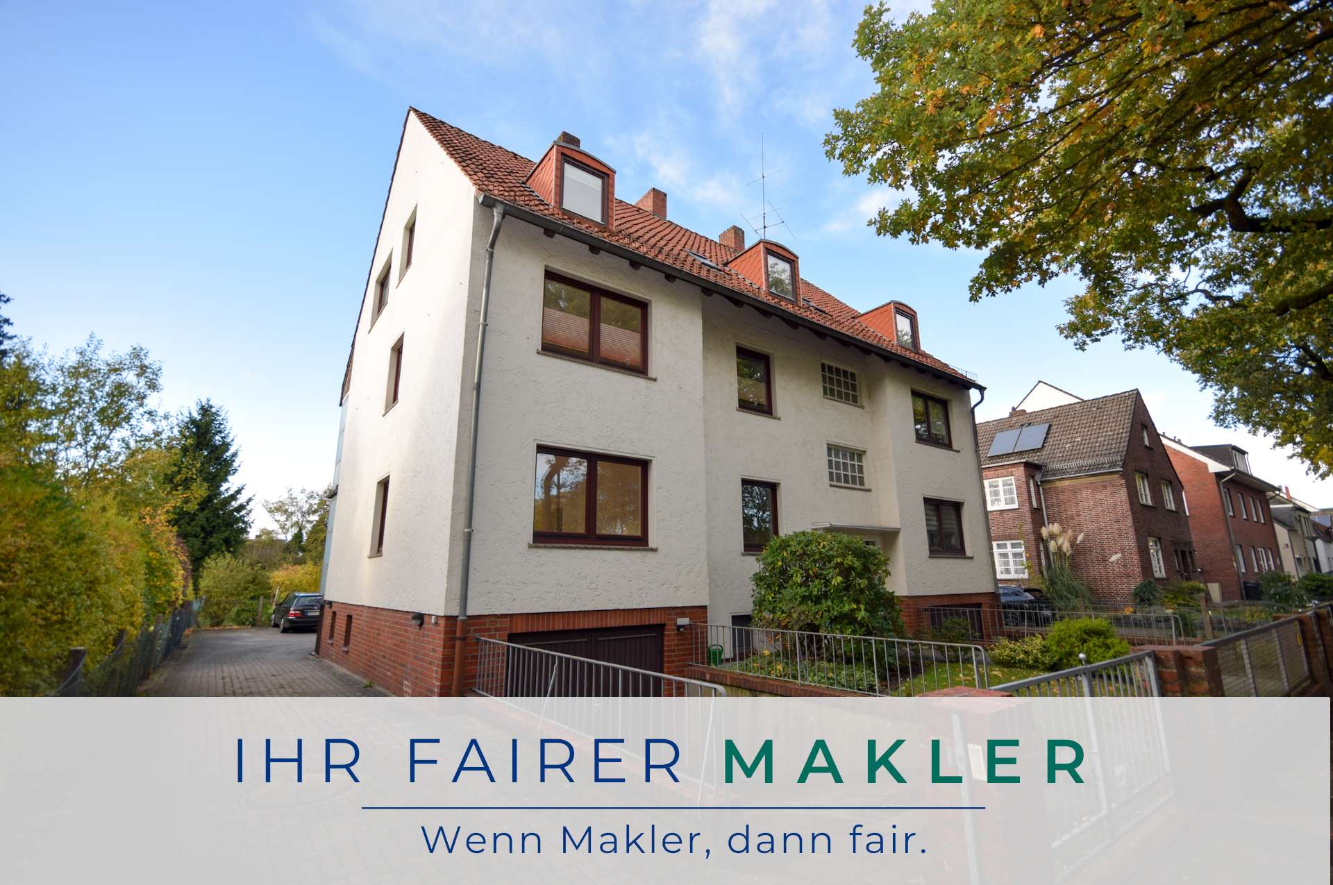 Gepflegtes Mehrfamilienhaus mit 6 Einheiten mit extra Parkgrundstück in Bremen Alt-Osterholz