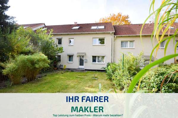 Gemütliches 2/3 Haus mit Garten & Garage in Hamburg-Sülldorf und Fernwärme!