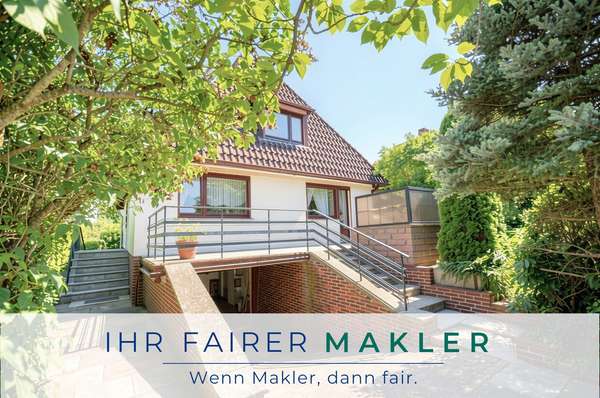 Charmantes Wohnhaus mit Vollkeller in ruhiger Randlage von Achim auf einem schönen Grundstück