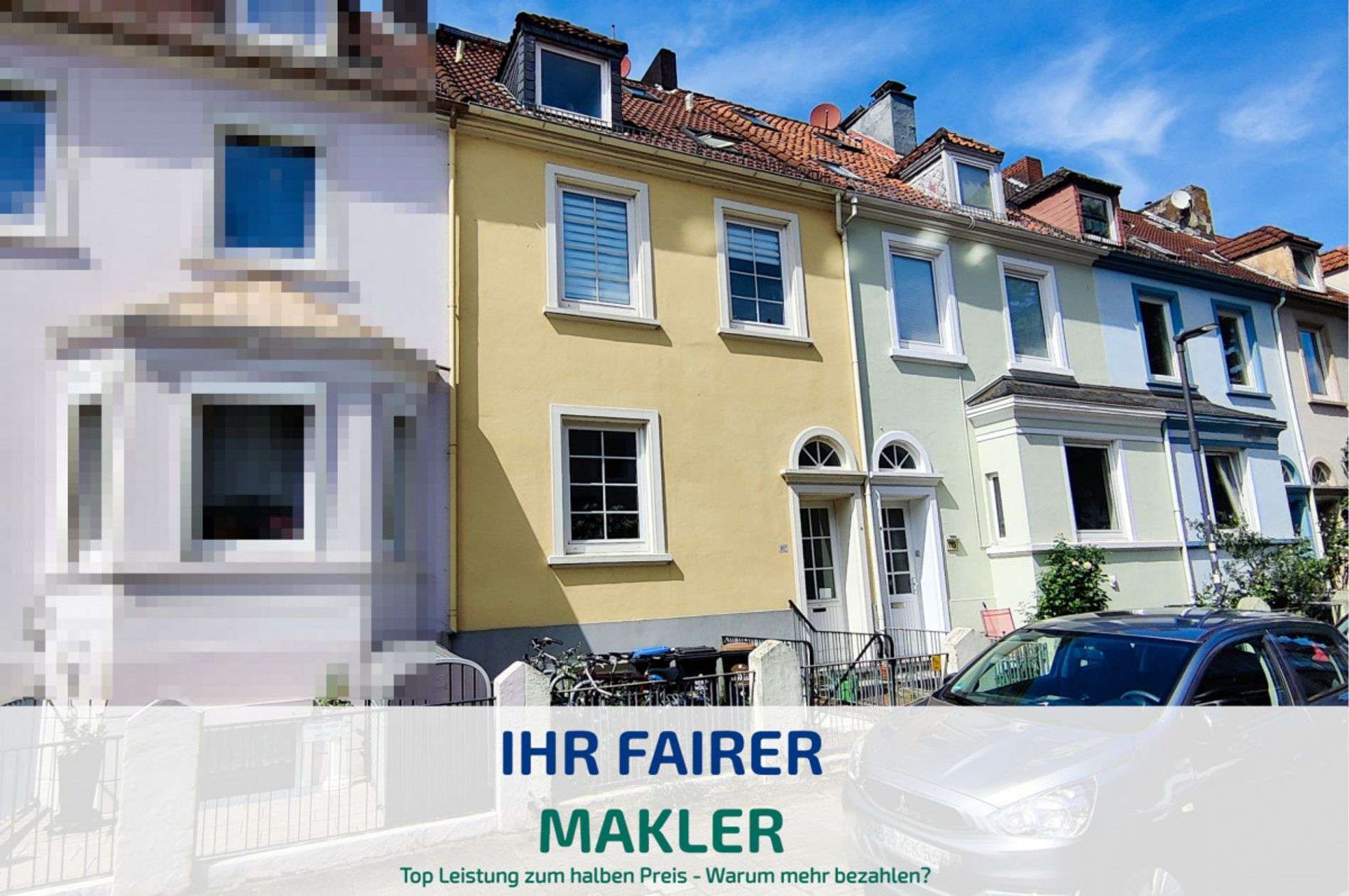 ** Charmantes Zweifamilienhaus in sehr guter Lage in der Bremer-Neustadt **