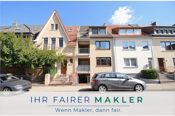 Tolle Dachgeschosswohnung in beste Lage von Bremen Findorff mit zwei Balkonen