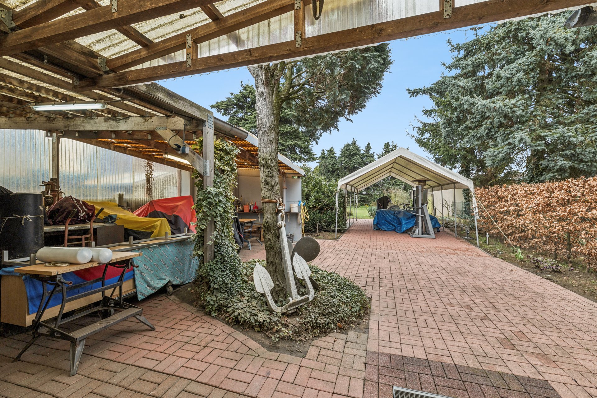 Unterstand, Schuppen, Werkraum