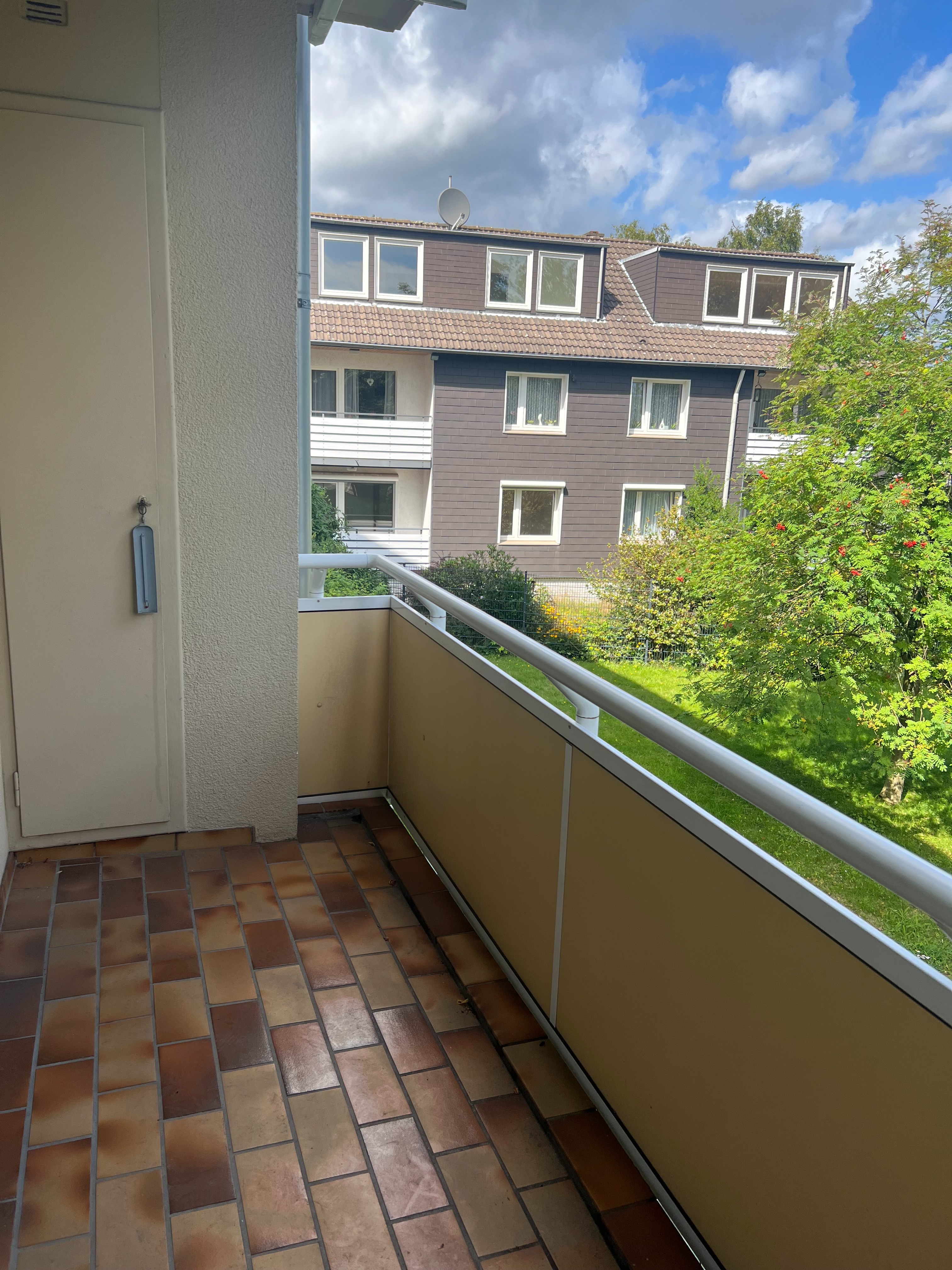 Balkon mit Abstellraum